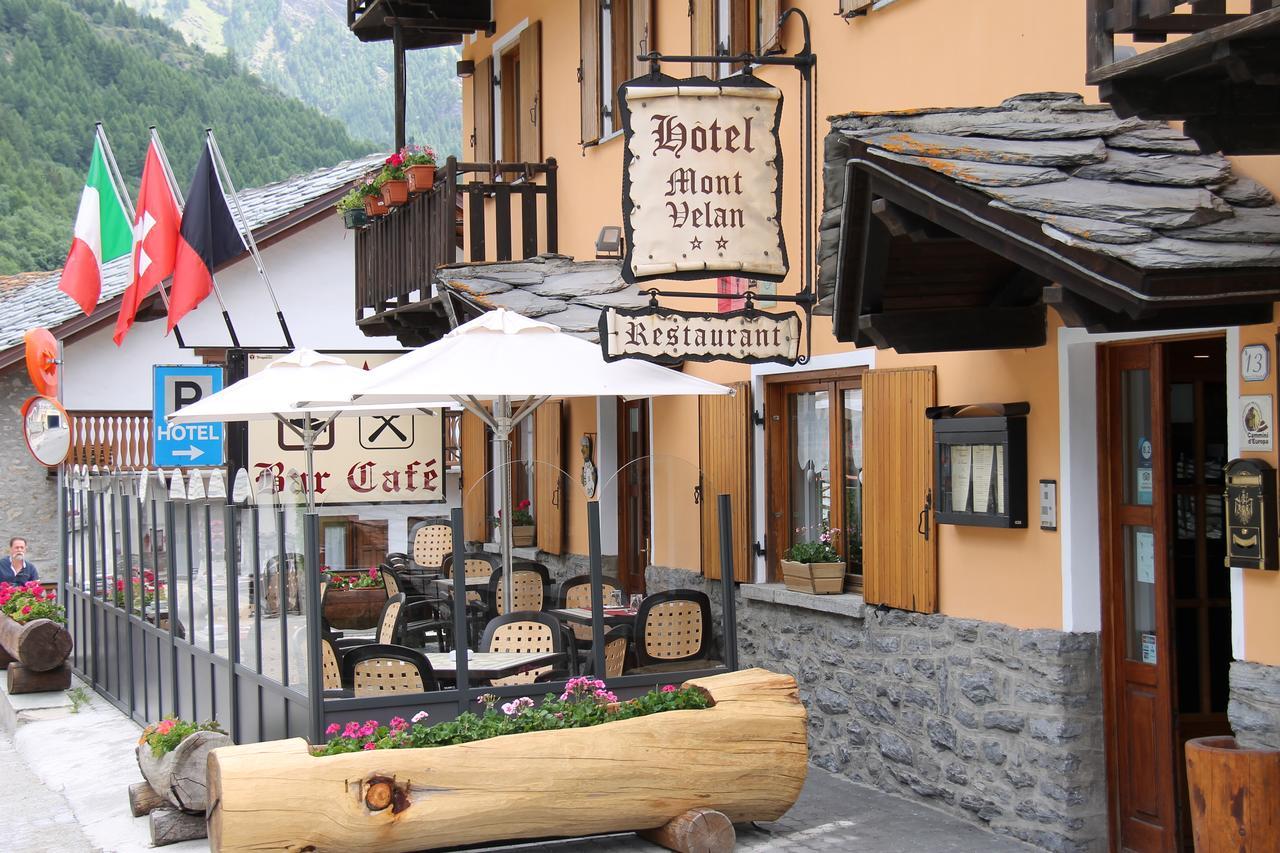 Mont Velan Chambres & Restaurant Saint-Oyen Εξωτερικό φωτογραφία